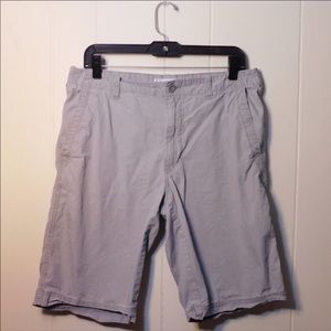 {Calvin Klein} Men’s Grey Cargo Shorts